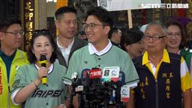 沈伯洋、吳思瑤合體挑戰划龍舟，沈伯洋也說，女兒「小麻糬」在家化身龍舟教練向自己示範怎麼划龍舟。（圖／翻攝畫面）