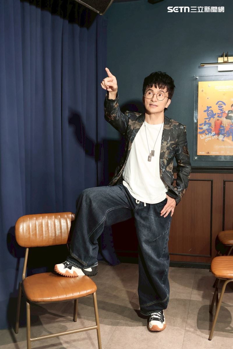 唐從聖童年時期日子並不好過。(圖/記者田俊彥攝影)