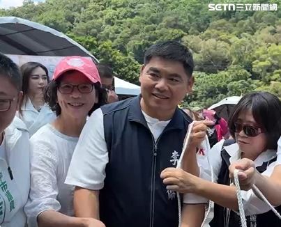 蔡壁如在台中出席活動。（圖／翻攝畫面）