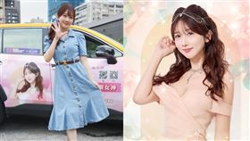 大槻響獲人氣投票冠軍，今起計程車廣告將在台北各街道「繞境」。（圖／攝影龐文宏提供）