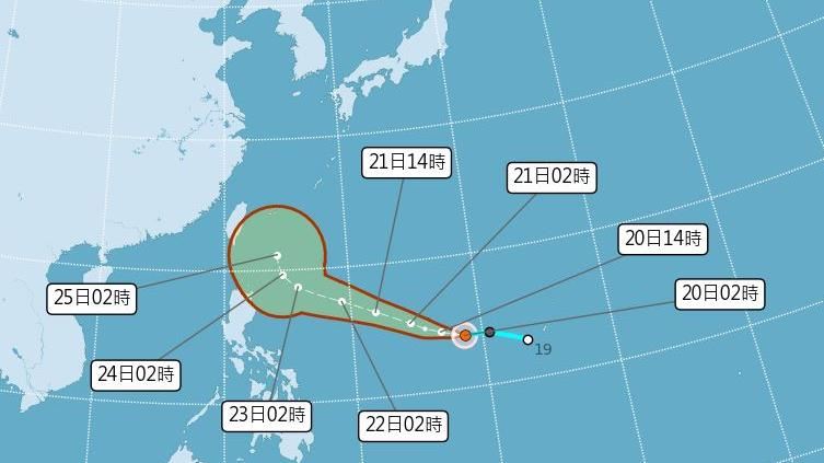 輕颱米克拉生成 最新路徑曝這天最近台灣
