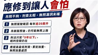 游淑慧：毒酒駕修法，要修到壞人真的會怕