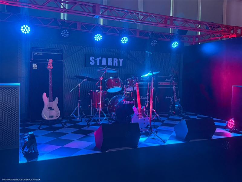 《孤獨搖滾!》動畫展展區示意圖- STARRY展演廳。(圖/主辦單位提供)