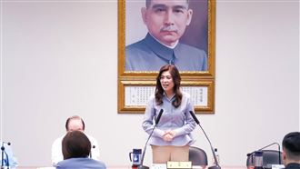 她點名鄭麗文：難道國民黨支持弱化台灣？