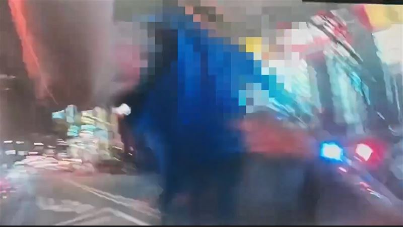 永和翁違規逃逸還毆警!警民合力逮捕送辦