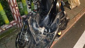 北市張男開車行經仰德大道四段違規超車撞死機車騎士。（圖／翻攝畫面）