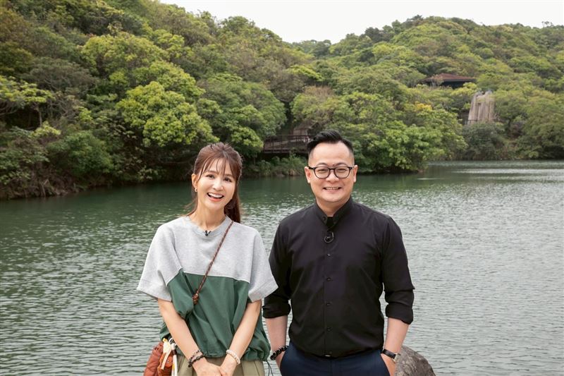 童子瑋與吳怡霈拍攝YouTube行腳節目《怡童鬆一下》，第二集從暖暖出發（圖／童子瑋競辦提供）