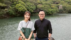 童子瑋與基隆出身的藝人吳怡霈一起拍攝YouTube行腳節目《怡童鬆一下》，第二集從暖暖出發（圖／童子瑋競辦提供） 