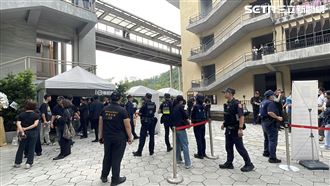 竹聯幫元老吳功告別式！91名警力部署警戒
