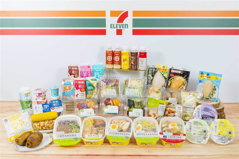 7-ELEVEN綠食力年營收破三百億,健康飲食擄獲青銀兩大世代味蕾。(圖/品牌業者提供)