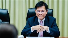 林佳龍8日於外交部接待法國國民議會外交委員會書記游蘇法率領的訪團（圖／翻攝自林佳龍臉書）
