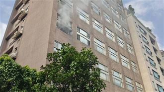 內湖大樓下午火警　濃煙密布住戶驚逃