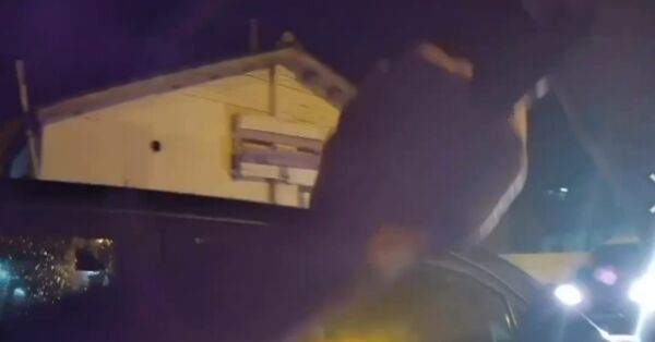 2歲男童困車內3小時,警急破窗救援。(圖/翻攝畫面)