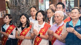 民進黨新北市長參選人、立委員蘇巧慧今（21）日上午赴三芝小基隆福成宮天上聖母遶境活動。（圖／蘇巧慧競辦提供）