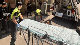 板橋男墜樓骨折　警到場發現竟是通緝犯