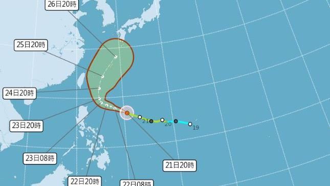 新/米克拉升級中颱!預估路徑曝光