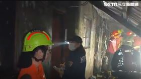 新北,土城區,新北市,火警,老翁,平房,火勢,死者,死亡,平房。（圖／翻攝畫面）