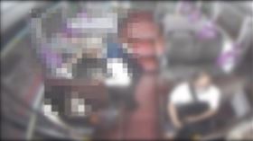 73歲連姓老翁上月搭公車時趁著醉意，竟連續對3名女子伸出狼爪。（圖／翻攝畫面）