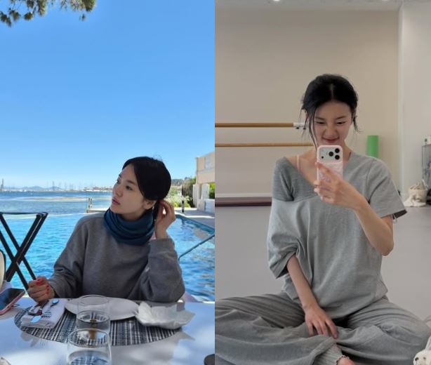 秀智(右)與宋慧喬(左)私下交情深厚。(圖/翻攝自IG)