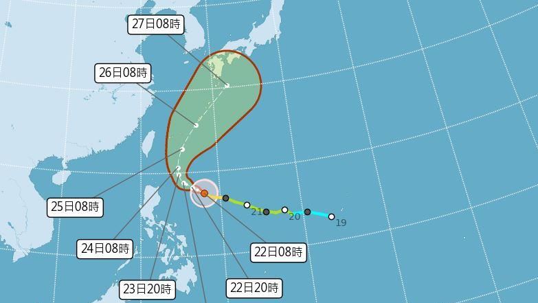 米克拉最快明升級強颱!這天起全台轉雨