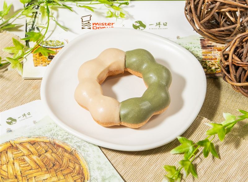 蕎麥草仔粿波堤。（圖／品牌業者提供）