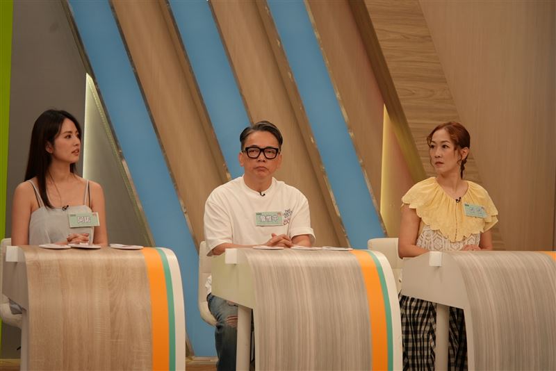 阿諾(左起)、詹惟中、GIGI曝自身症狀。（圖／民視提供）