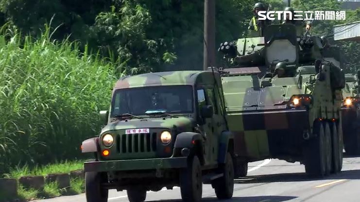 國軍立即備戰操演 269旅實施戰備偵巡