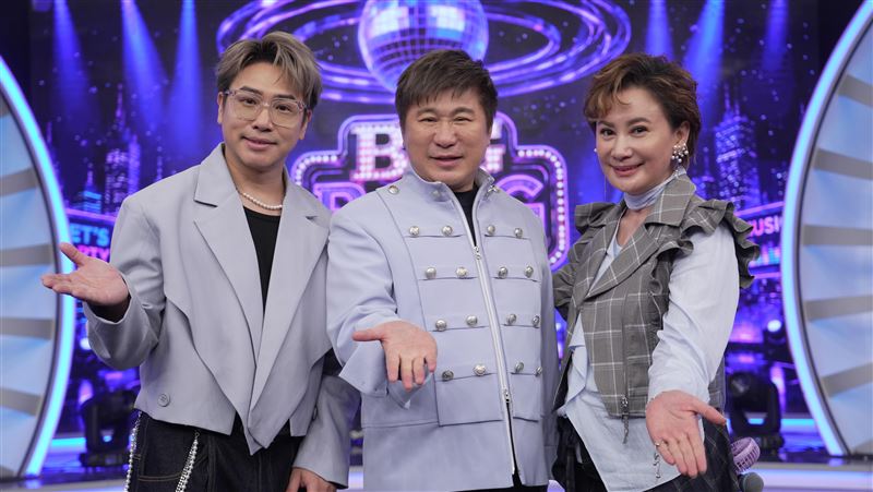 歐漢聲(左起)、胡瓜、陳亞蘭強勢回歸。（圖／華視提供）