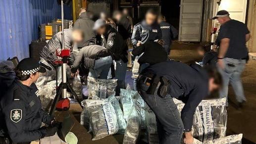 澳洲史上最大宗 查獲2.7噸古柯鹼值180億