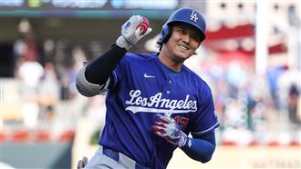 2寶爸後第2轟　大谷翔平全場第2球轟出牆