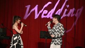 許志豪、翁鈺鈞參加婚禮。（圖／翻攝翁鈺鈞臉書）