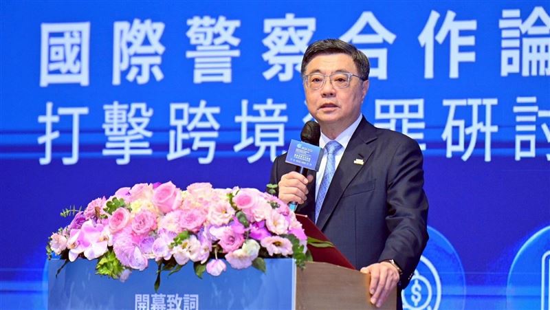 國際警察合作論壇登場 卓榮泰向國際喊話