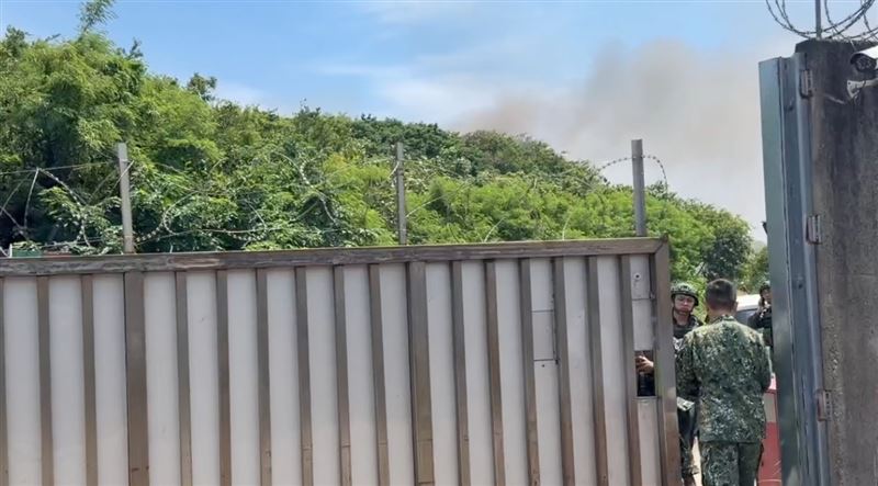 新竹空軍基地油槽火警 3人傷1送醫