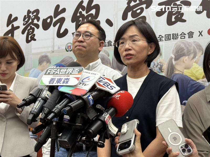民進黨新北市長參選人蘇巧慧、桃園市長參選人黃世杰受訪（圖／記者劉秀敏攝影）