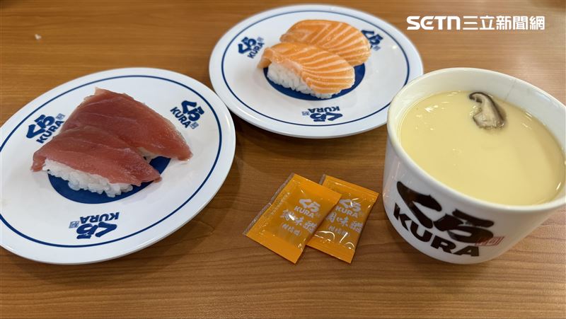 茶碗蒸打敗鮭魚拿下冠軍,藏壽司推薦可加柚子醋美味升級。(圖/記者賴俊佑攝影)