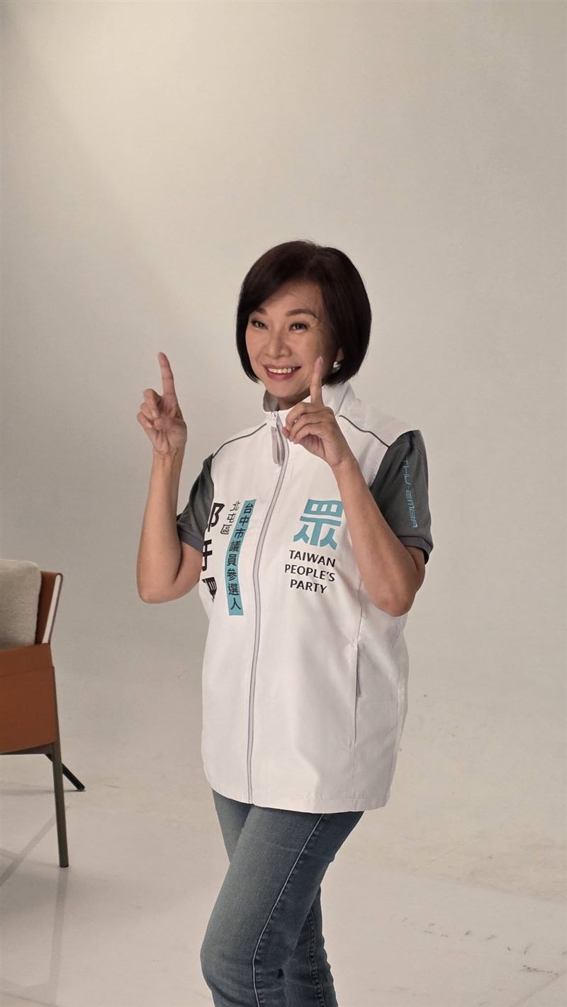 邱于珊強調,自己一直相信台灣民眾黨制度。(圖/翻攝自邱于珊-于您同在北屯靠珊臉書)