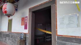 台北市國定古蹟「陳悅記祖宅」陳翁被債主開槍打中右小腿送醫救治。（圖／翻攝畫面）