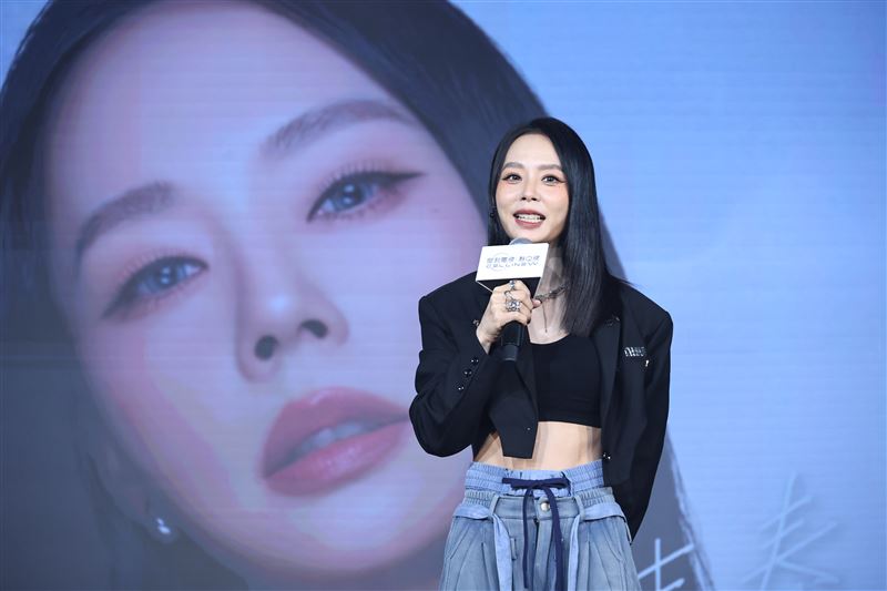 孫淑媚遭傳不合謝金燕,露面再度澄清傳聞。(圖/記者鄭孟晃攝影)