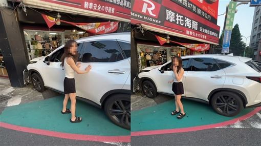 桃園女網紅毒駕載3歲女撞店！爆4月才肇逃
