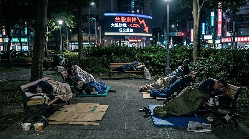 台指期夜盤雪崩1000 點!鄉民:主跌段?