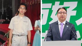 黃世杰就讀建中時的照片引發討論。（圖／翻攝自林謅罵律師、黃世杰臉書）