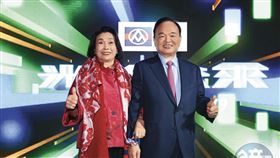 林敏雄與妻子藍毓文時常出席公益活動，位於北市敬業四路總部的藝術品多出自她的收藏。