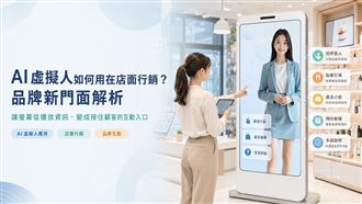 AI虛擬人如何用在店面行銷？品牌新門面解析