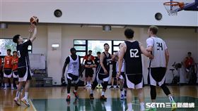 世界盃資格賽，台灣男籃集訓。（圖／記者劉彥池攝影）