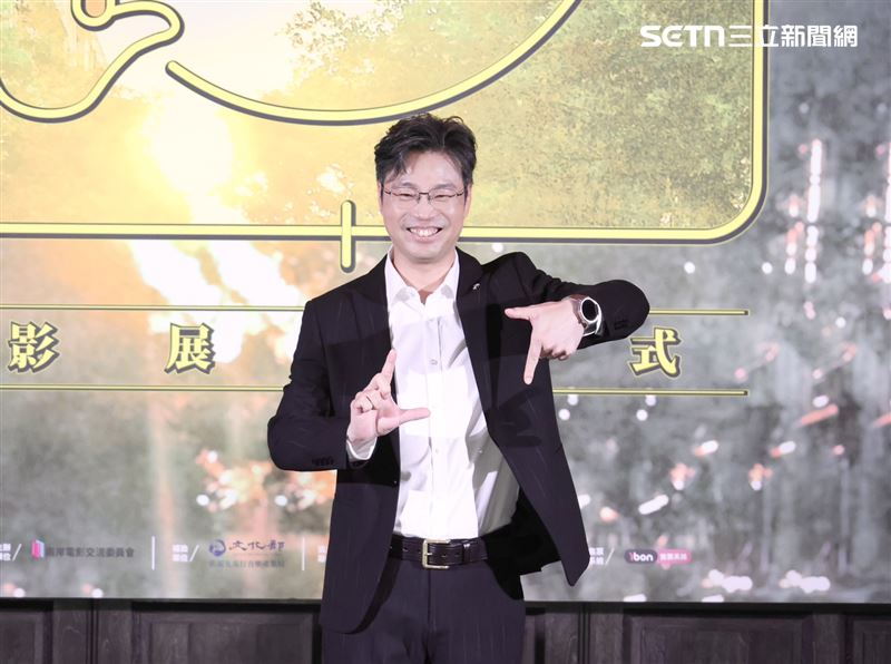 電影《長安的荔枝》演員王迅近日隨片來台宣傳,出席兩岸電影展活動。(圖/記者田俊彥攝影)