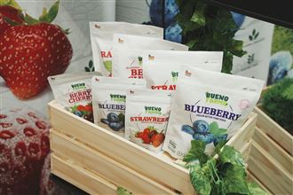 台灣成亞洲首發！旗山龍鳳獨家引進智利巴塔哥尼亞「Bueno Farms布諾坊」冷凍莓果。（圖／業者提供）