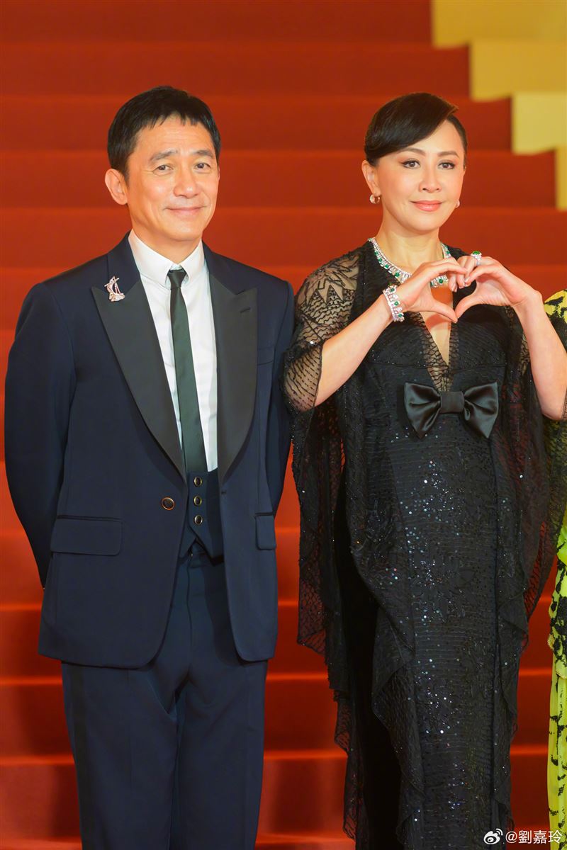 劉嘉玲罕見聊到她與梁朝偉的婚姻生活。(圖/翻攝自微博)