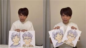 蔡阿嘎發起「AI 與日本畫家誰贏？」的投票，引發日本媒體《dメニュー》也以「對日本畫家太失禮！」為題進行了專題報導。（圖／翻攝自蔡阿嘎IG）