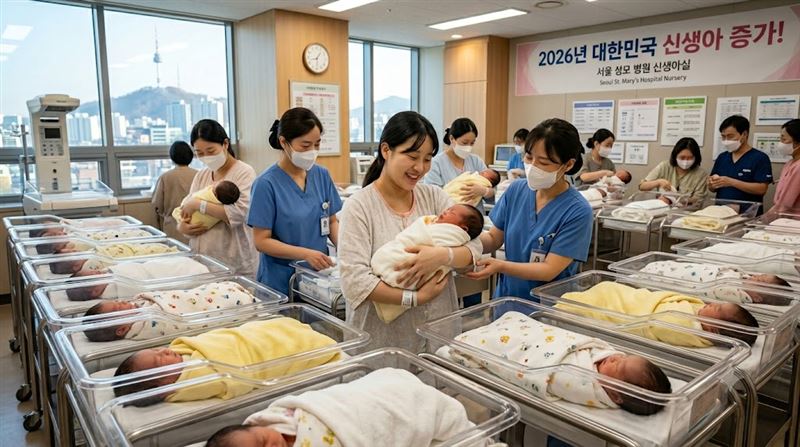 南韓出生率創7年新高!連22月成長3大原因