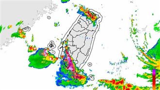 新／12縣市豪、大雨特報　大雷雨警戒區曝